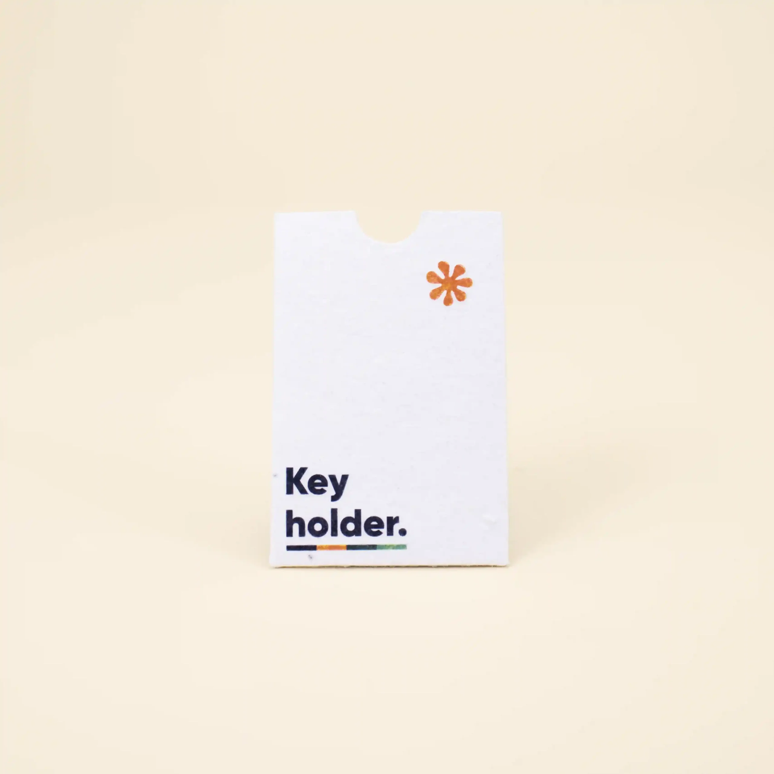 SEED PAPER: Hotel key card - Envelope. Full color printing