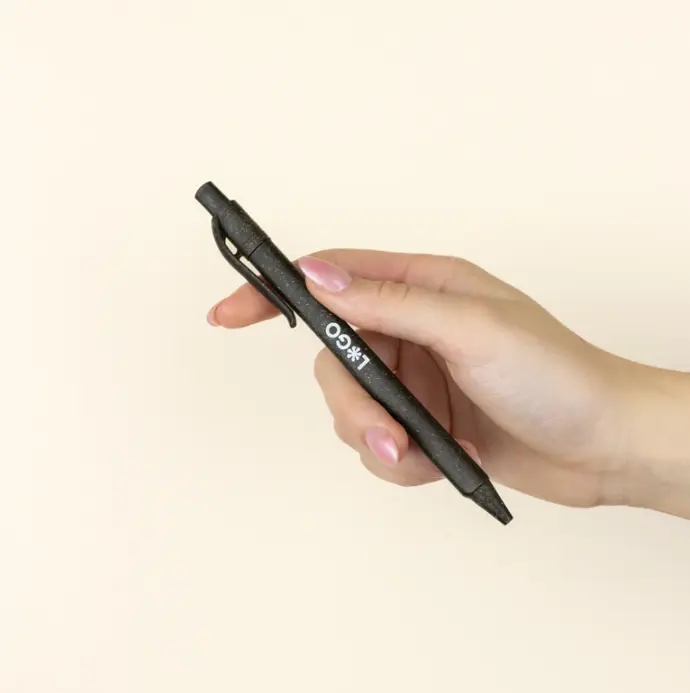 ERBA: Stylo en bioplastique d’herbe. Personnalisation en 1 couleur