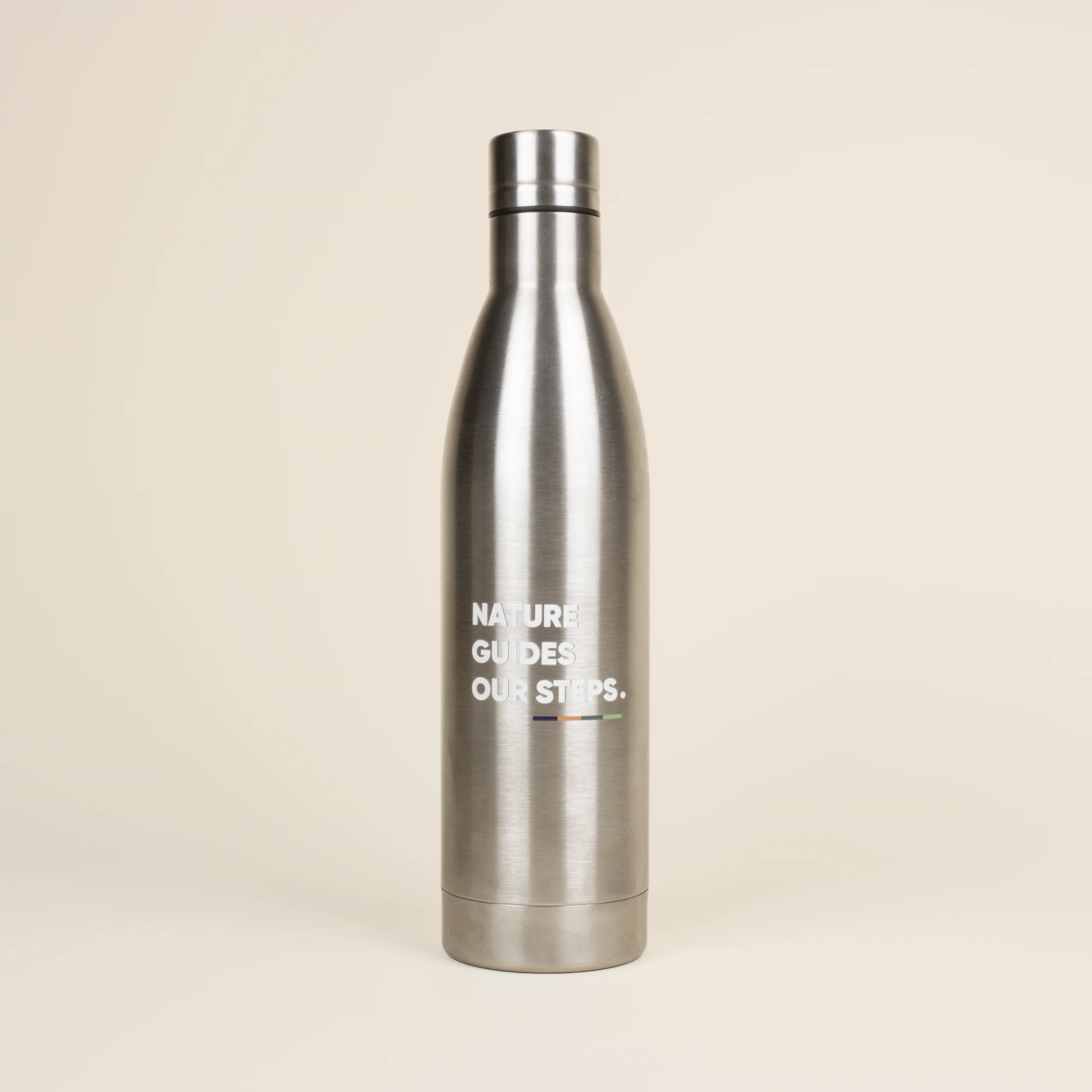 LITE: Stainless steel bottle, 1 liter. Full color printing