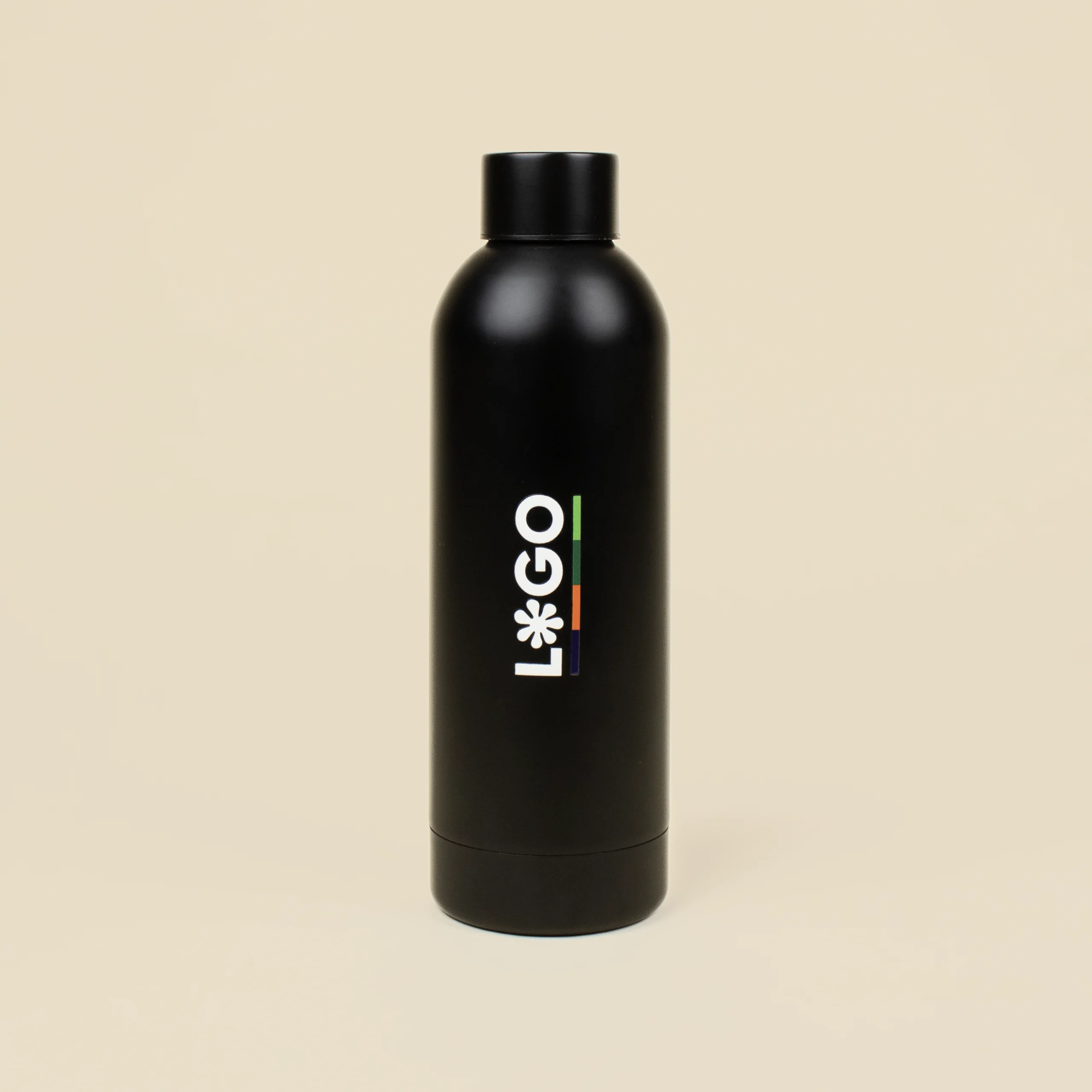 NORMA: Botella térmica acero inox. 550ml. Personalizada a todo color