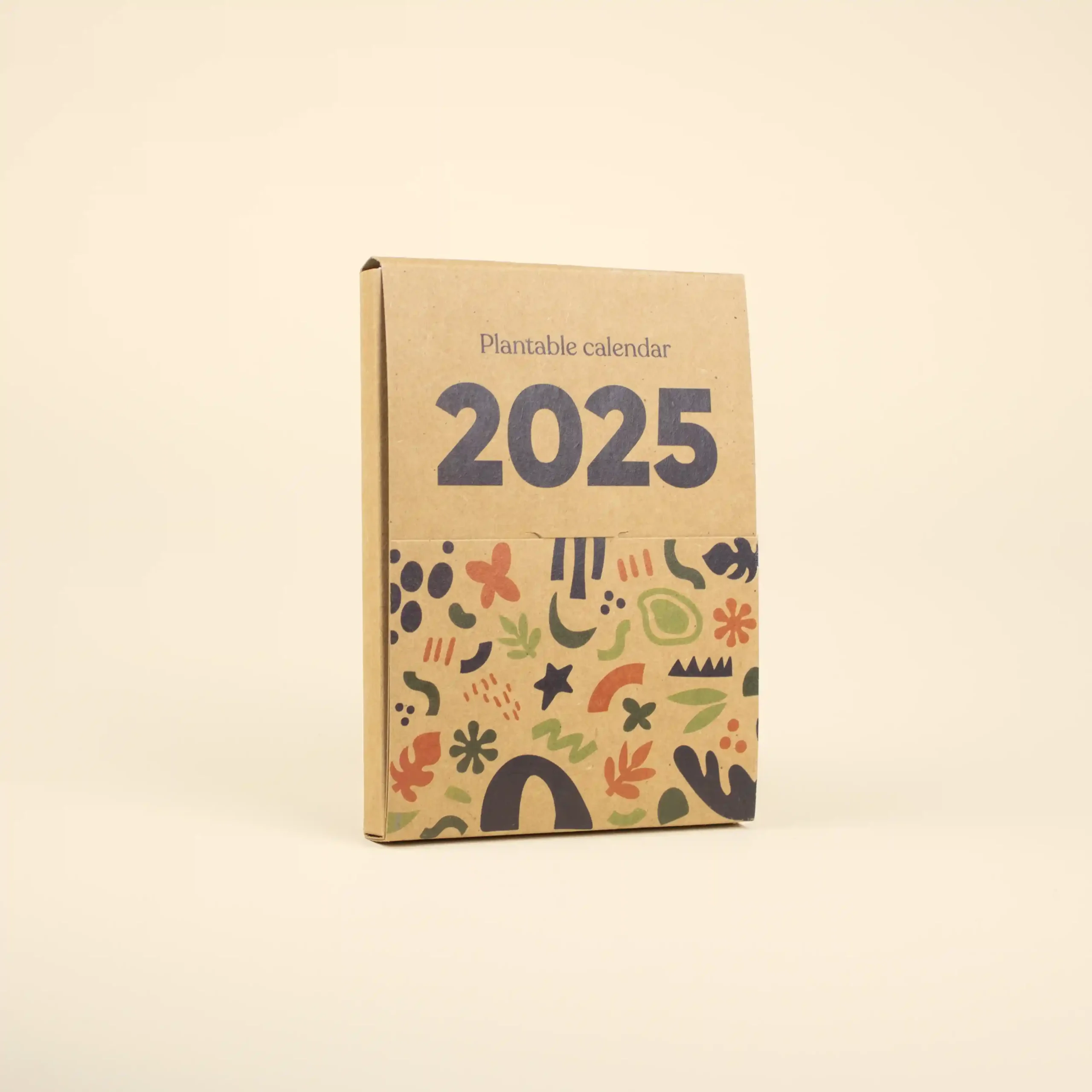 BOXE: Box desk calendar printed on seed paper 