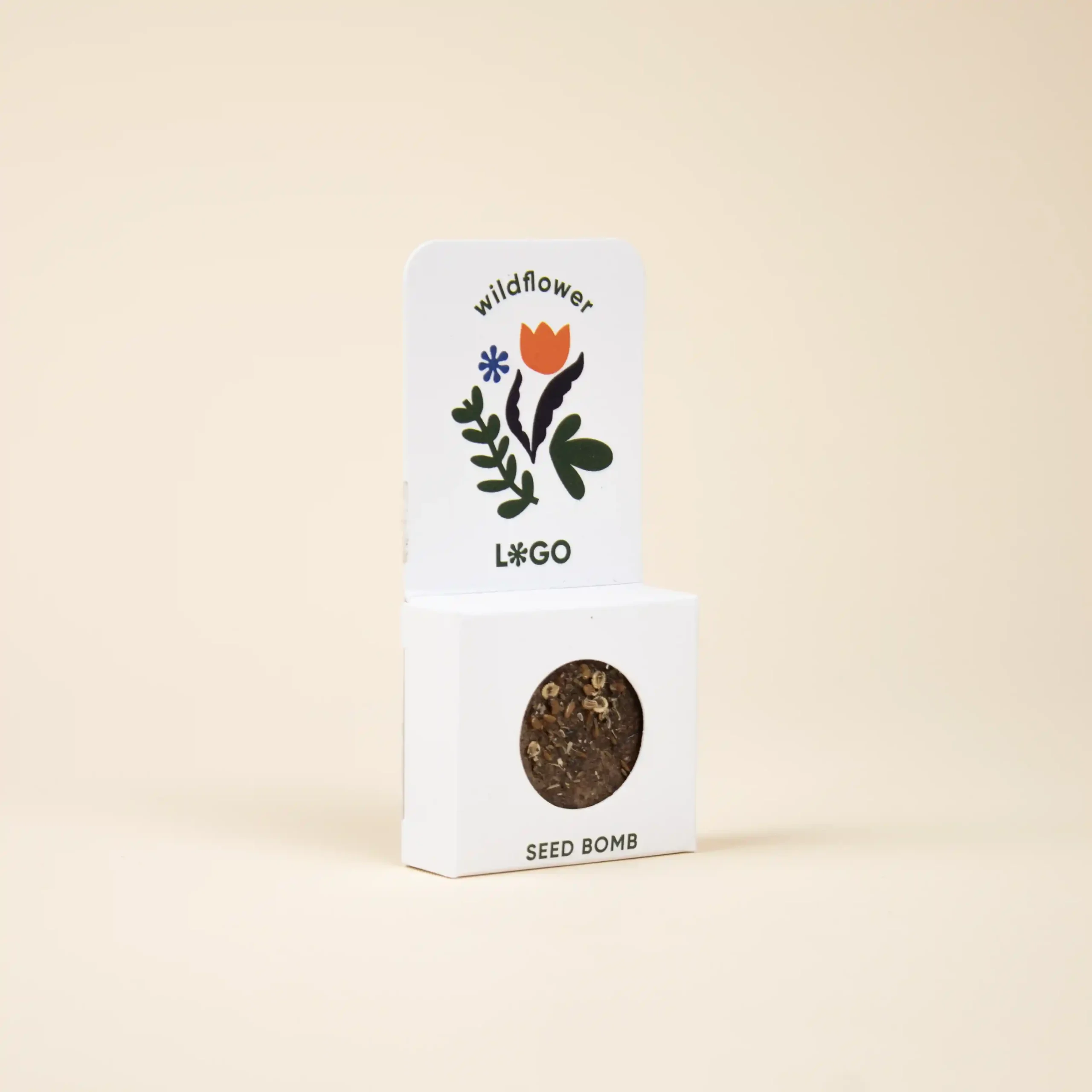 BLOOM: Flower seed bomb. Full color printing