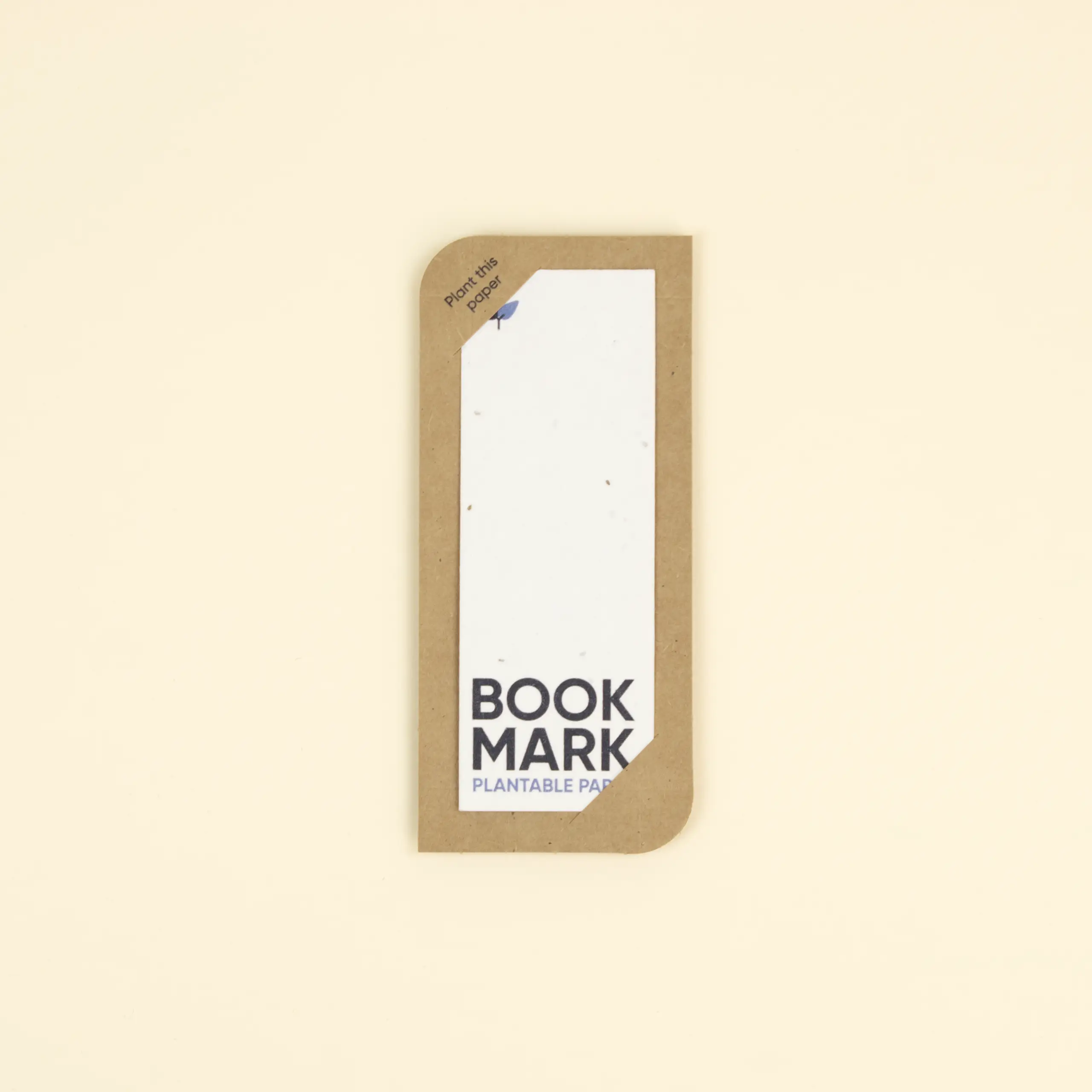 Support kraft marque-page. 7,3×16,5 cm.