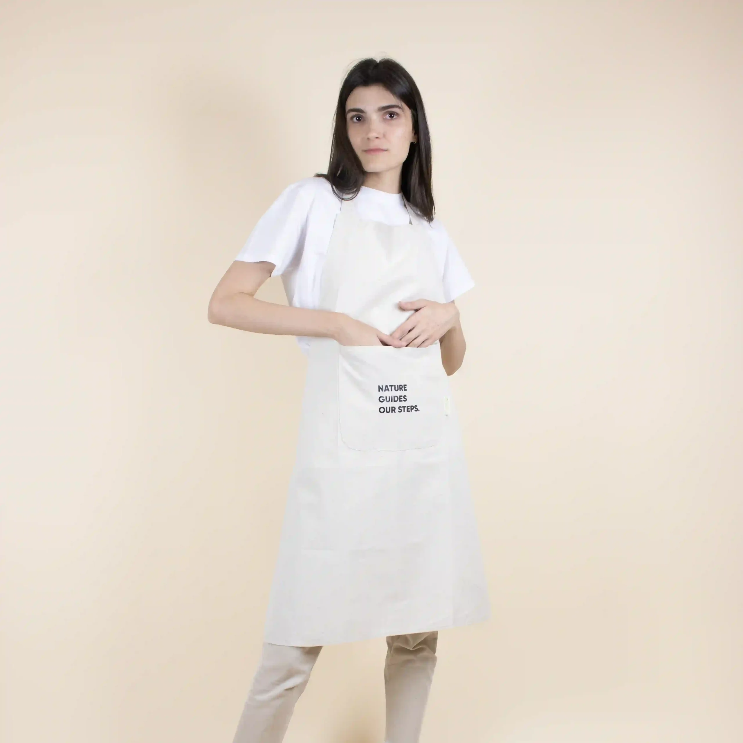 SOFFI: Cotton apron 