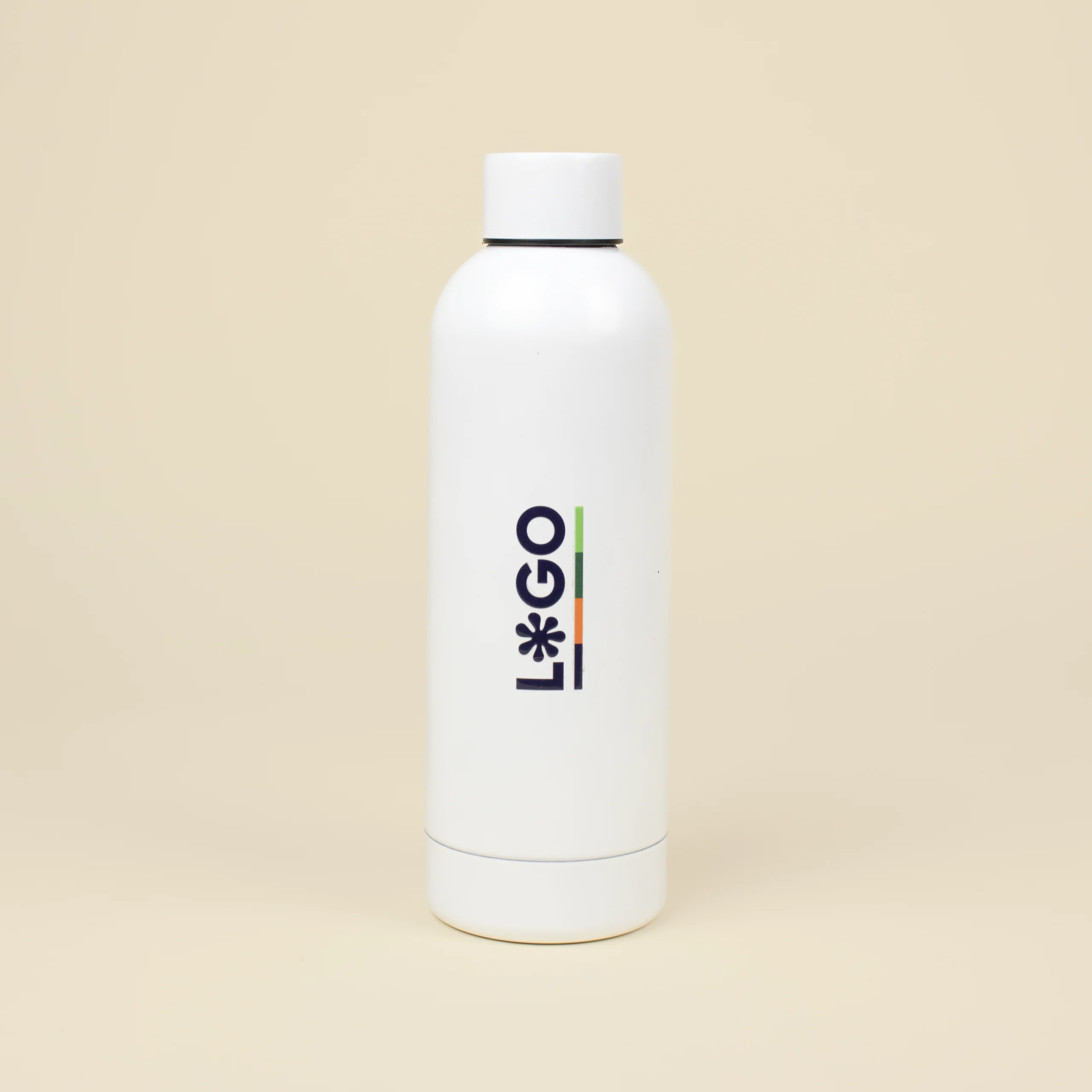 NORMA: Stainless steel insulated bottle, 550ml. Full color printing