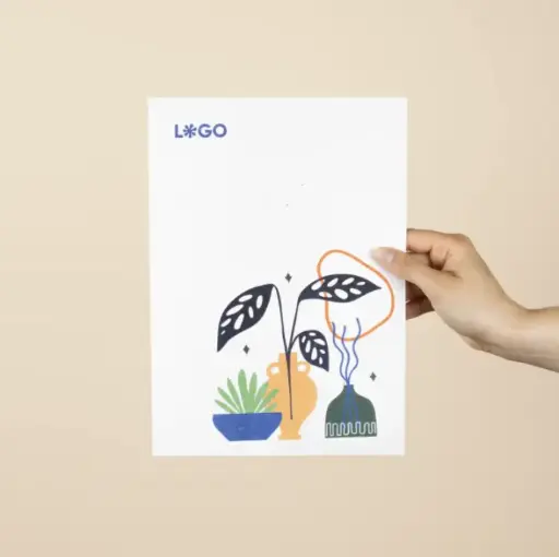 PAPEL PLANTABLE: Tarjeta A4. 21×29,7 cm.